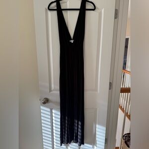 Velvet Torch Black Maxi Dress